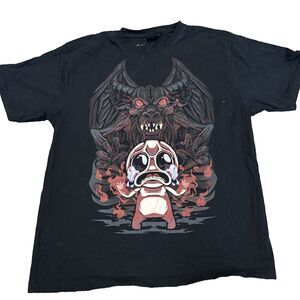 The Binding of Isaac Four Souls Shirt Mens Large Black Short Sleeve Promo Tee